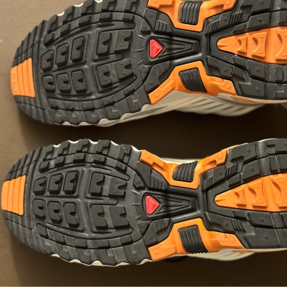 SALOMON ACS PRO SNEAKERS VANILLA ICE/LUNAR ROCK/TOMATO CREAM - Picture 7 of 8